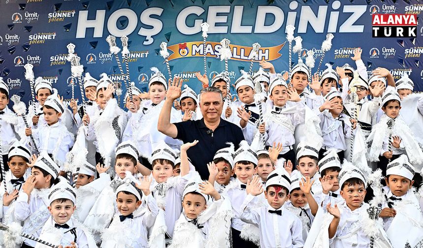 Başkan Uysal: "Hayata çocuklarımızın gözlerindeki ışıkla bakıyoruz"