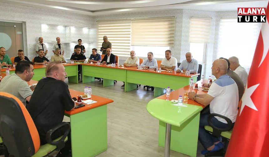 Alanyaspor’a destek ziyareti