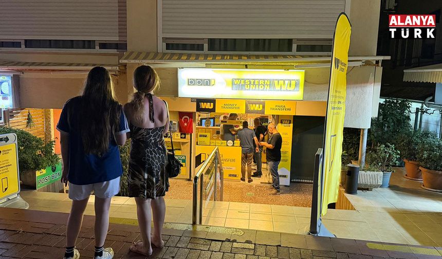 Alanya'da silahla döviz bürosunu soymaya kalkışan şüpheli kaçarak kayıplara karıştı