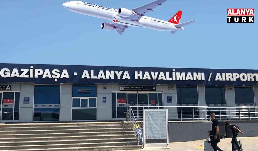 Gazipaşa-Alanya’dan Avrupa’ya direkt uçuşlar sonbaharda da sürecek