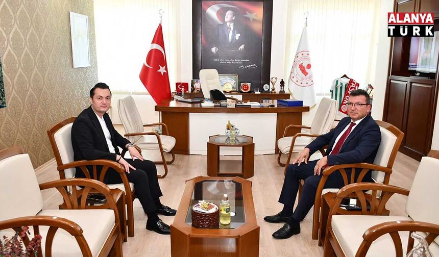 Kaymakam Öztürk’ten iade-i ziyaret