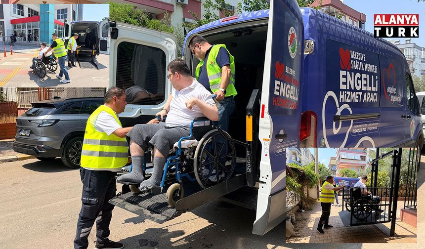Kepez'de engelleri aşan hizmet