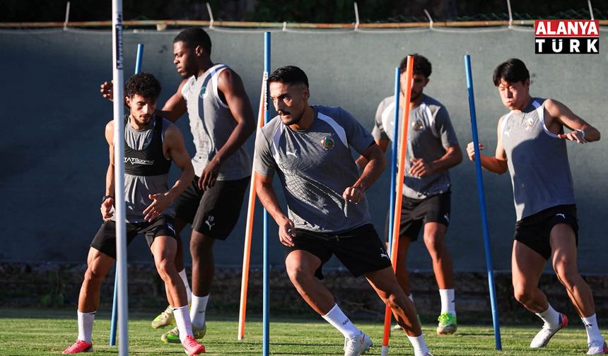 Alanyaspor, Göztepe maçı hazırlıklarına başladı
