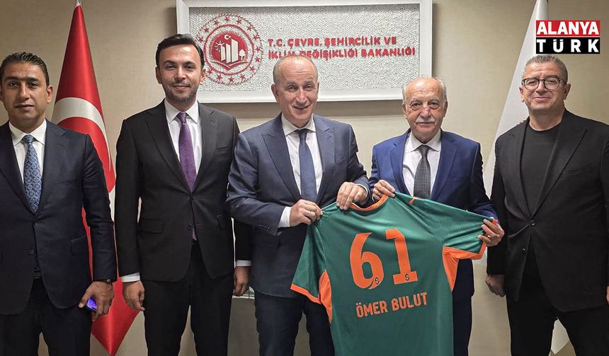 Alanyaspor’dan Ankara’da iki önemli ziyaret