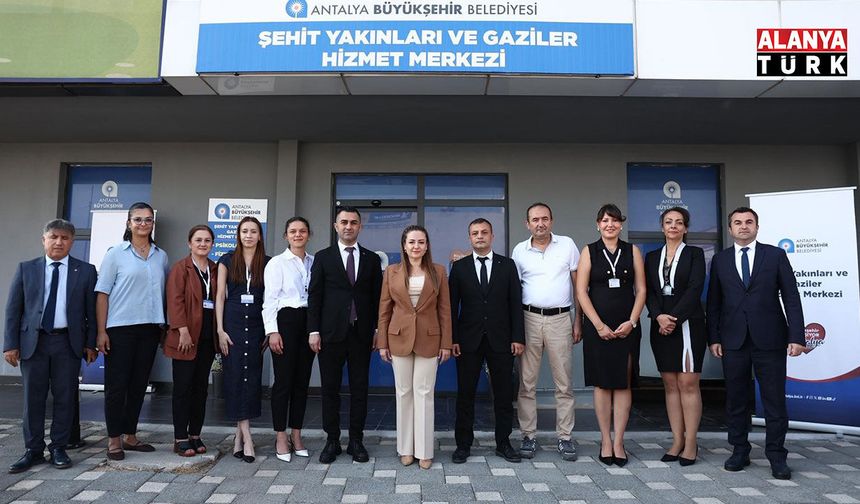 Şehit Yakınları ve Gaziler Hizmet Merkezi hizmet vermeye başladı
