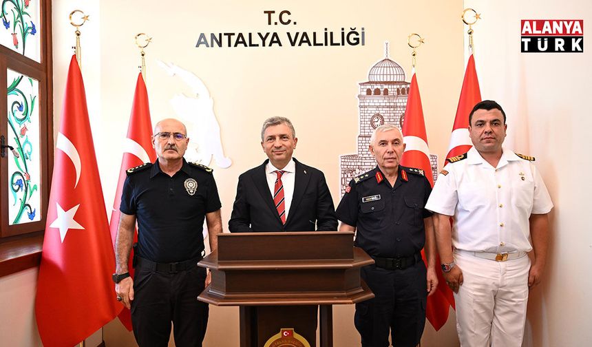 VALİ ŞAHİN, AĞUSTOS AYI GÜVENLİK VE ASAYİŞ VERİLERİNİ AÇIKLADI