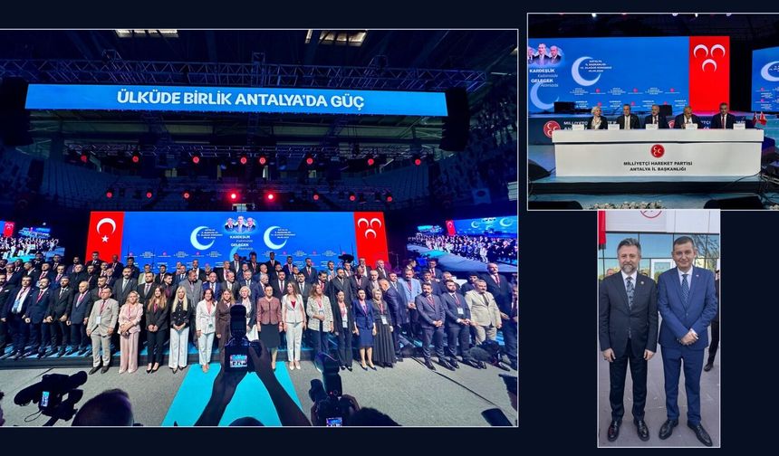 MHP Antalya’da Sadullah Güneş güven tazeledi