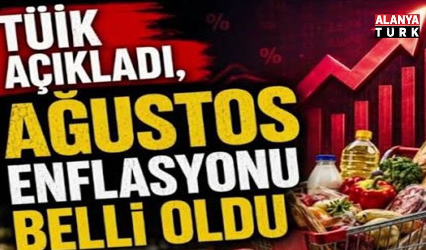 Enflasyonda ağustos rakamı açıklandı: Yıllık oran yüzde 31,51