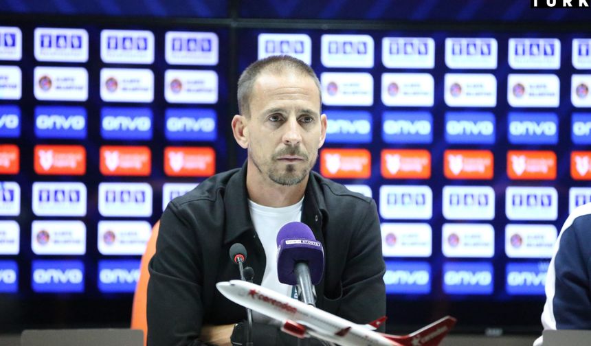 Joao Pereira: "İlk yarı resmen sahaya çıkmadık"