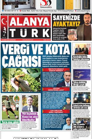 ALANYATÜRK GAZETESİ 22 Kasım 2025