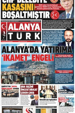 ALANYATÜRK GAZETESİ 19 Kasım 2025
