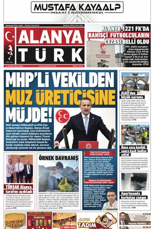 ALANYATÜRK GAZETESİ 21 Kasım 2025