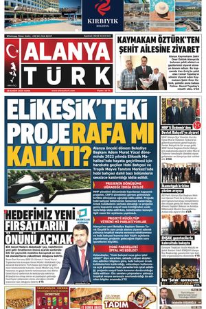 ALANYATÜRK GAZETESİ 28 Kasım 2025