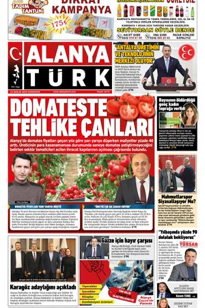 ALANYATÜRK GAZETESİ 13 ARALIK 2025