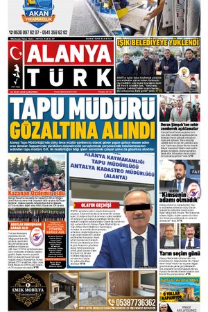 ALANYATÜRK GAZETESİ 21 OCAK 2026