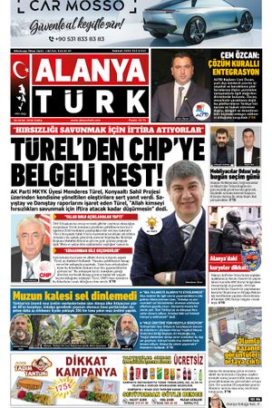 ALANYATÜRK GAZETESİ 30 OCAK 2026