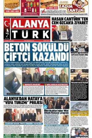 ALANYATÜRK GAZETESİ 17 MART 2026