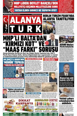 ALANYATÜRK GAZETESİ 04 MART 2026