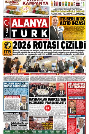 ALANYATÜRK GAZETESİ 05 MART 2026
