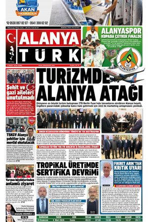 ALANYATÜRK GAZETESİ 06 MART 2026