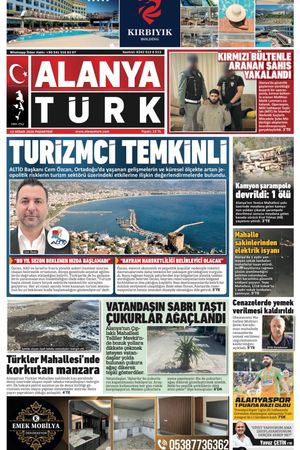 ALANYATÜRK GAZETESİ 13 NİSAN 2026