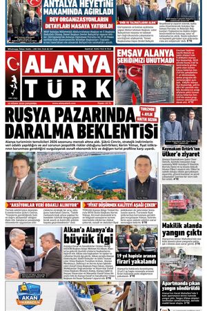 ALANYATÜRK GAZETESİ 15 NİSAN 2026