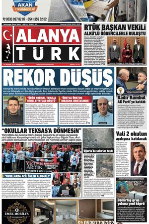 ALANYATÜRK GAZETESİ 16 NİSAN 2026