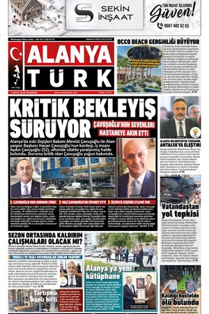 ALANYATÜRK GAZETESİ 7 MAYIS 2026