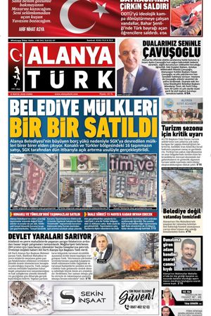 ALANYATÜRK GAZETESİ 8 MAYIS 2026
