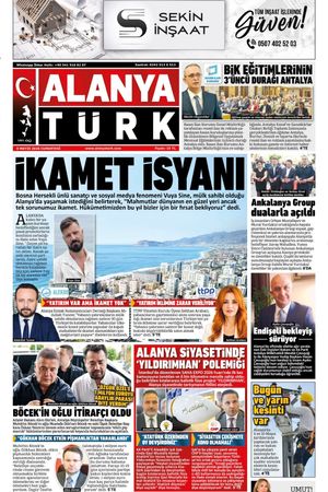 ALANYATÜRK GAZETESİ 9 MAYIS 2026