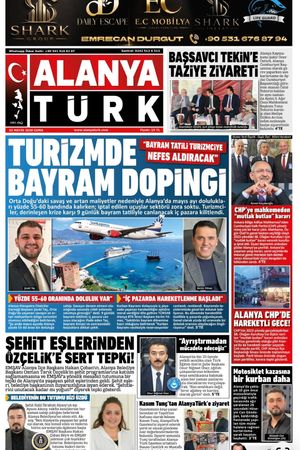 ALANYATÜRK GAZETESİ 22 MAYIS 2026