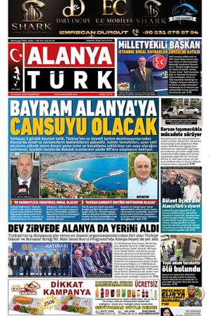 ALANYATÜRK GAZETESİ 25 MAYIS 2026