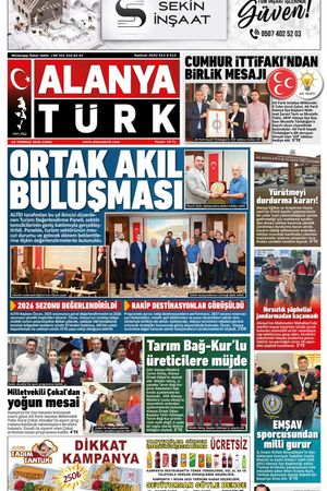 ALANYATÜRK GAZETESİ 10 TEMMUZ 2026