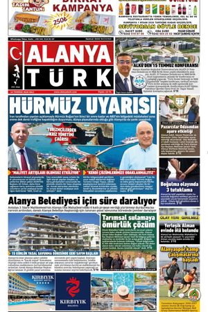 ALANYATÜRK GAZETESİ 14 TEMMUZ 2026