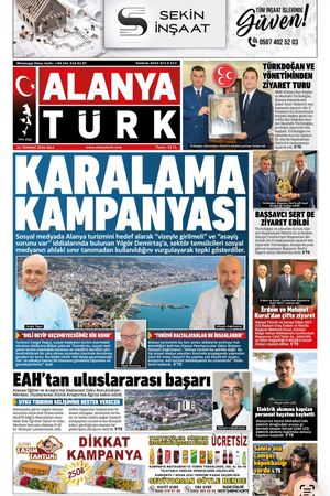 ALANYATÜRK GAZETESİ 21 TEMMUZ 2026