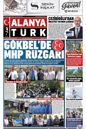 ALANYATÜRK GAZETESİ 03 AĞUSTOS 2026