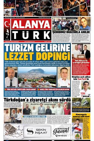 ALANYATÜRK GAZETESİ 08 AĞUSTOS 2026