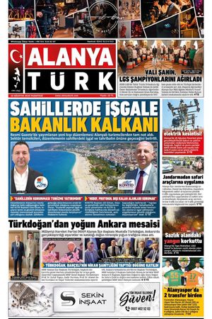 ALANYATÜRK GAZETESİ 10 AĞUSTOS 2026