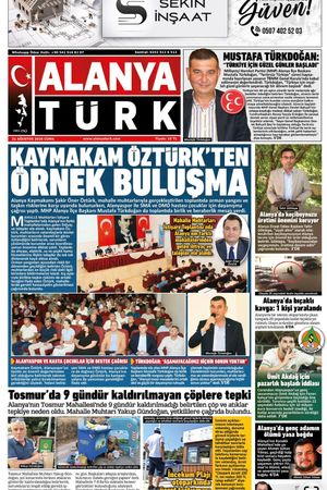ALANYATÜRK GAZETESİ 21 AĞUSTOS 2026