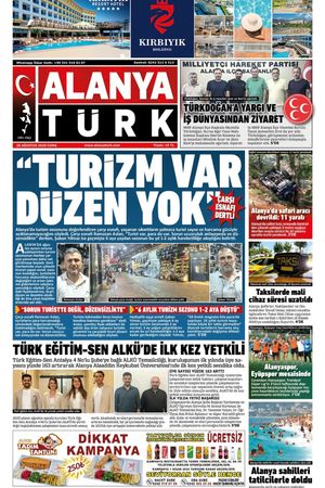 ALANYATÜRK GAZETESİ 28 AĞUSTOS 2026