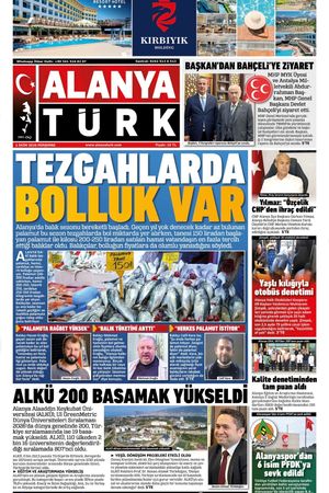 ALANYATÜRK GAZETESİ 1 EKİM  2026