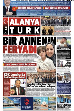 ALANYATÜRK GAZETESİ 5 EKİM 2026