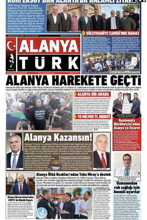 ALANYATÜRK GAZETESi 10 EKİM 2026