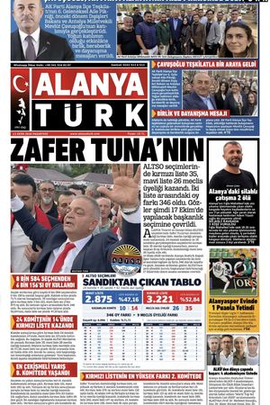 ALANYATÜRK GAZETESi 12 EKİM 2026