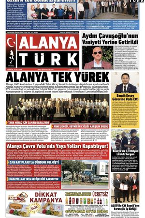 ALANYATÜRK GAZETESi 16 EKİM 2026