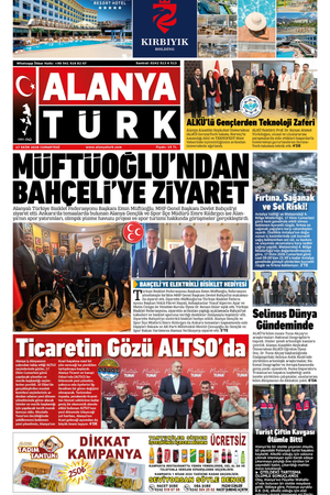 ALANYATÜRK GAZETESi 17 EKİM 2026